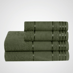 Jogo de Toalhas Premium | Verde Oliva