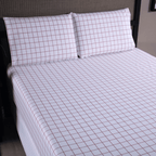 Jogo de Lençol Trama | 200 Fios | Casal | Rosê