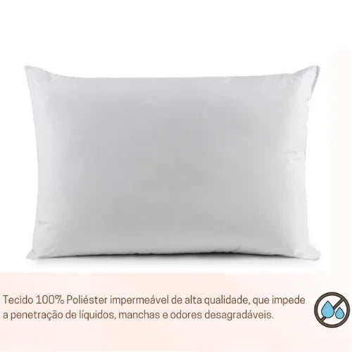Capa Protetora Travesseiro Bem Estar | Impermeável - Linhas & Lares