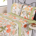 Jogo de Lençol Folhas de Verona | Casal