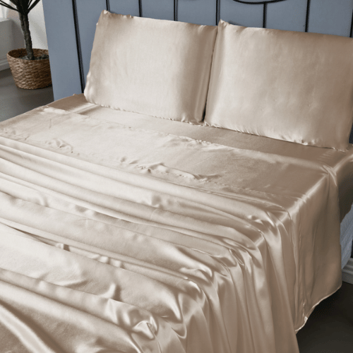 Jogo de Lençol Charmousse | Queen | 4 Peças | Nude