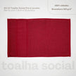 Toalha Social Rosier Veludo - Linhas & Lares