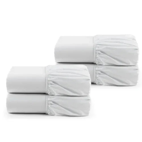 Kit 4 Pçs Lençol Avulso com Elástico Premium | Solteiro - Linhas & Lares