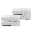 Kit 4 Pçs Lençol Avulso com Elástico Premium | Solteiro - Linhas & Lares