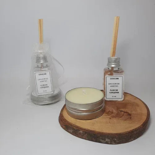 Kit Luz e Aroma | Limão Siciliano - Linhas & Lares