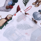 Toalha de Mesa Magia Natalina | 4 à 8 Lugares