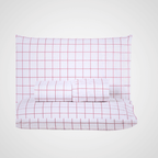 Jogo de Lençol Trama | 200 Fios | Casal | Rosê