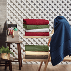 Jogo de Toalhas Premium | Vermelho