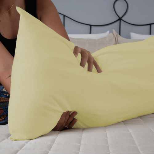 Capa para Travesseiro de Corpo PureTouch | Amarelo