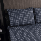 Jogo de Lençol Trama | 200 Fios | Queen | Grafite