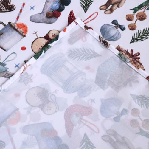 Toalha de Mesa Magia Natalina | 4 à 8 Lugares