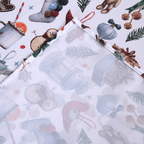 Toalha de Mesa Magia Natalina | 4 à 8 Lugares