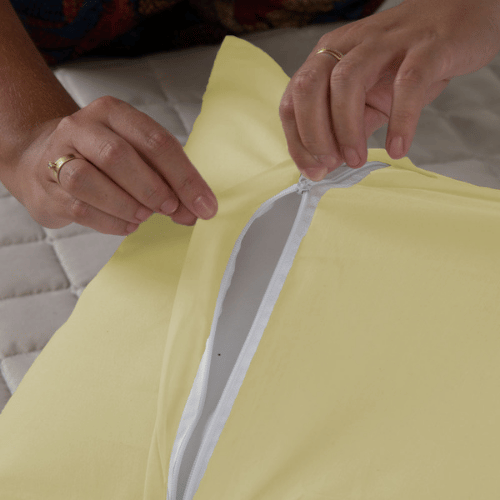 Capa para Travesseiro de Corpo PureTouch | Amarelo