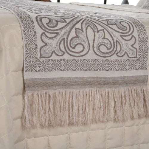 Kit Peseira Grécia Natural | King - Linhas & Lares