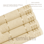 Jogo de Toalhas Premium | Baunilha