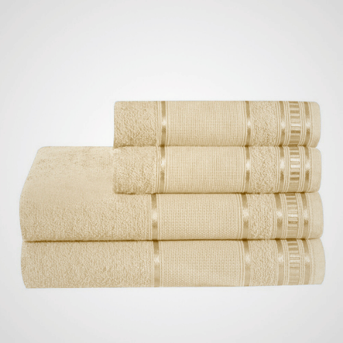 Jogo de Toalhas Premium | Baunilha