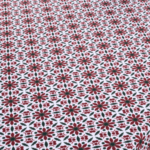 Toalha de Mesa Estrelas de Natal | 4 à 8 Lugares