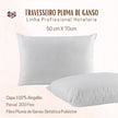 Travesseiro Pluma de Ganso | 200 Fios | 100% algodão - Linhas & Lares