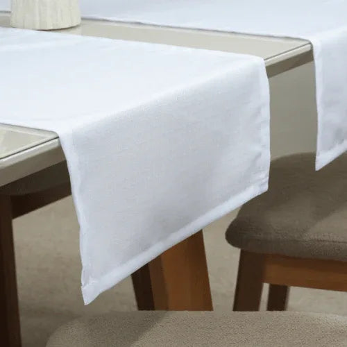 Trilho Caminho de Mesa Classic Noel | Branco - Linhas & Lares