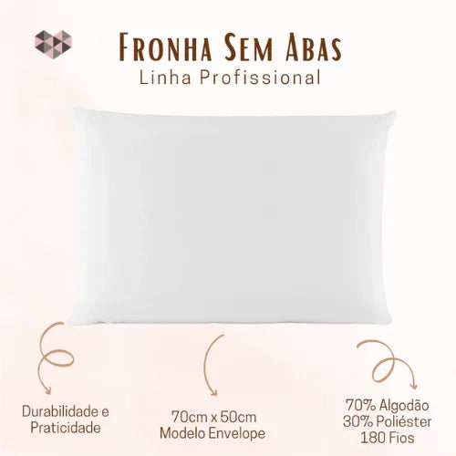 Kit 4 Fronhas Premium sem Aba - Linhas & Lares