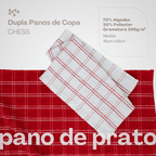 Duo Chess Xadrez Bordô