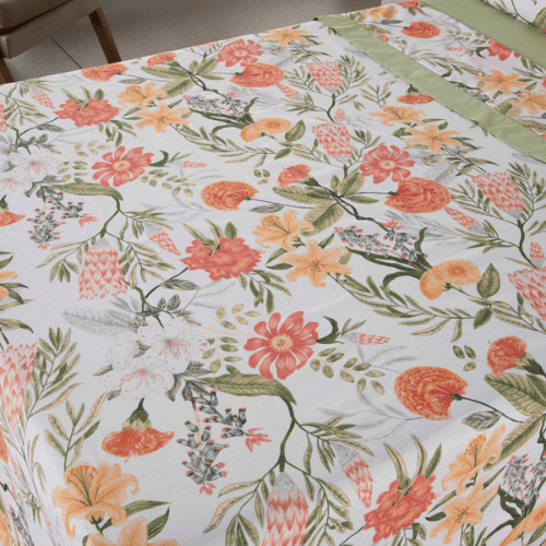 Jogo de Lençol Folhas de Verona | Casal