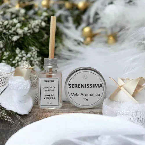 Kit Luz e Aroma | Bergamota - Linhas & Lares