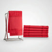 Kit Toalha de Lavabo Bellarte Carmim - Linhas & Lares