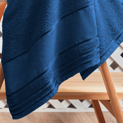 Jogo de Toalhas Premium | Azul Marinho