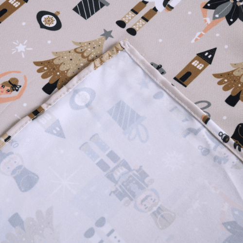 Toalha de Mesa Canto de Natal | 4 à 8 Lugares