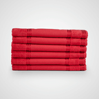 Kit Toalha de Lavabo Bellarte Carmim