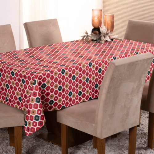 Toalha de Mesa Noite de Natal | 4 à 8 Lugares