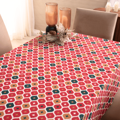 Toalha de Mesa Noite de Natal | 4 à 8 Lugares