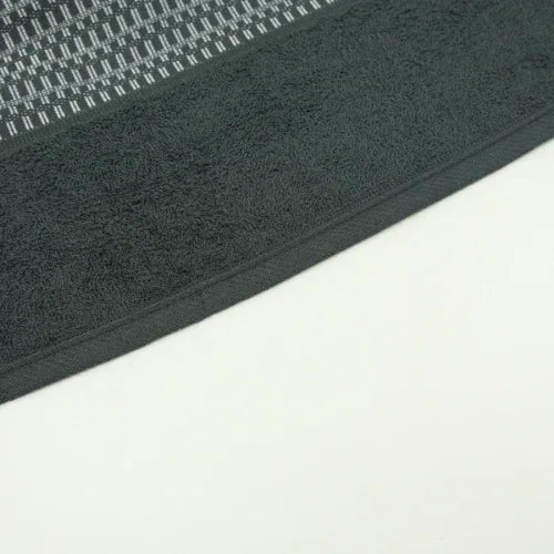 Toalha de Banho Daily - Preto - Linhas & Lares