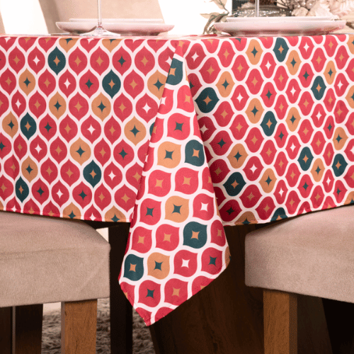 Toalha de Mesa Noite de Natal | 4 à 8 Lugares