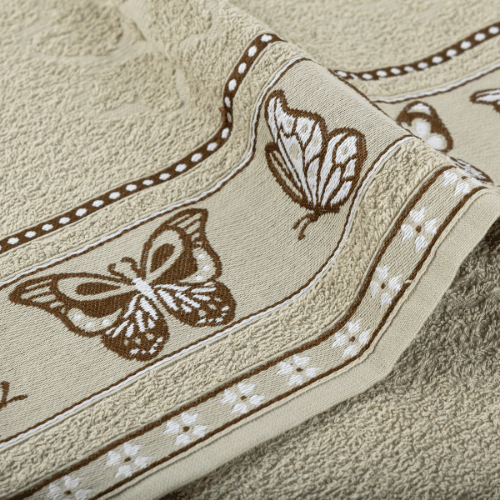 Jogo de Toalhas Cindy | Bege Sisal