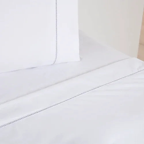 Jogo de Lençol 3 Pçs | 300 Fios | Solteiro | Branco - Linhas & Lares