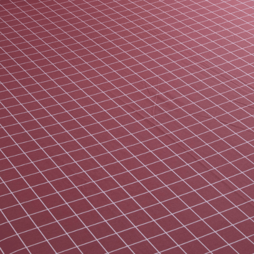 Jogo de Lençol Trama | 200 Fios | Solteiro | Magenta