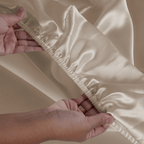 Jogo de Lençol Charmousse | Queen | 4 Peças | Nude