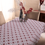 Toalha de Mesa Estrelas de Natal | 4 à 8 Lugares