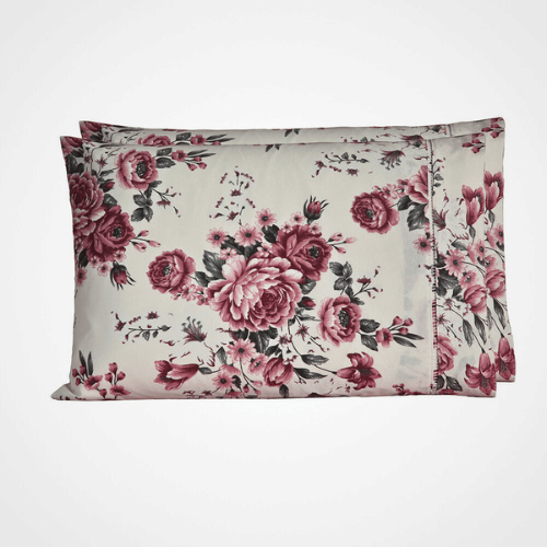 Par De Fronhas Esmeralda | 150 Fios | 100% Algodão | Rosê