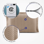 Porta Travesseiro Marbella | Cáqui