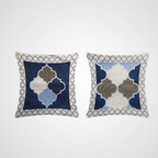 Par Capa de Almofada Grécia | Azul