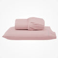 Jogo de Lençol Simples 2 Pçs com Elástico | 300 Fios | Solteiro | Rosê - Linhas & Lares