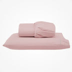 Jogo de Lençol Simples 2 Pçs com Elástico | 300 Fios | Solteiro | Rosê - Linhas & Lares