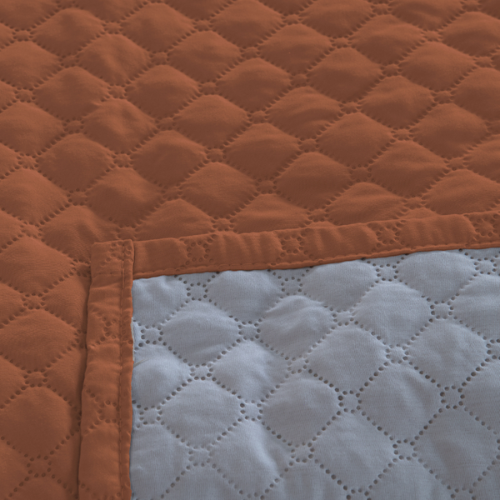 Peseira Comfort Matelado ultrassônico Terracota | Kit 5 Peças