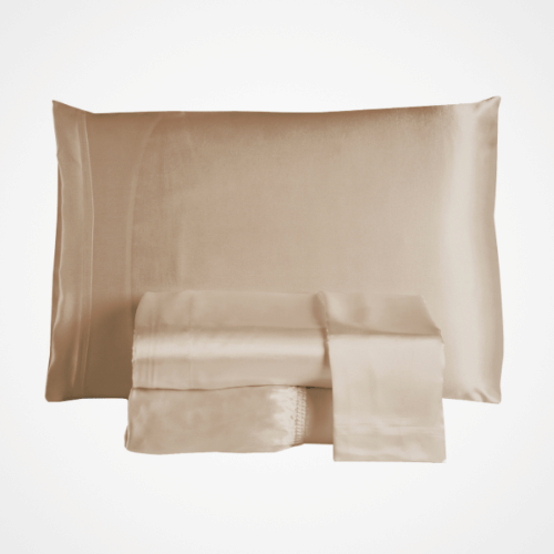 Jogo de Lençol Charmousse | Queen | 4 Peças | Nude