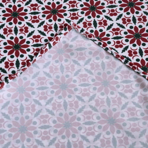 Toalha de Mesa Estrelas de Natal | 4 à 8 Lugares