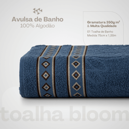 Toalha de Banho Bloom Boreal