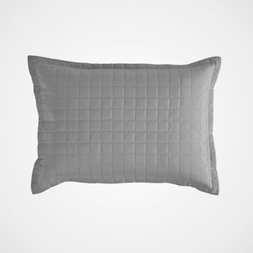 Porta Travesseiro Riviera | 300 Fios | Cinza